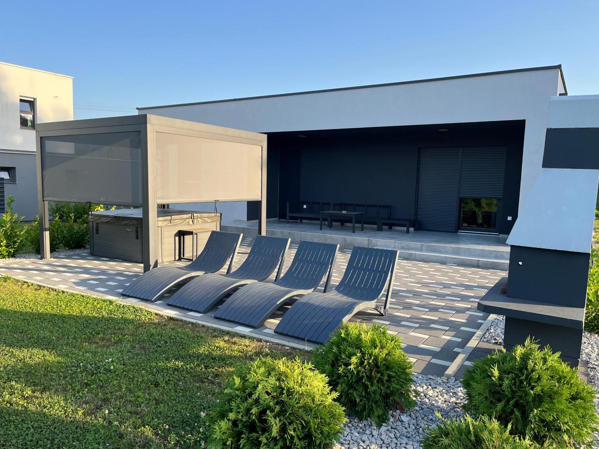 K Relax Place, Varazdinske Toplice, Modern Home With Sauna, Jacuzzi, Wifi المظهر الخارجي الصورة