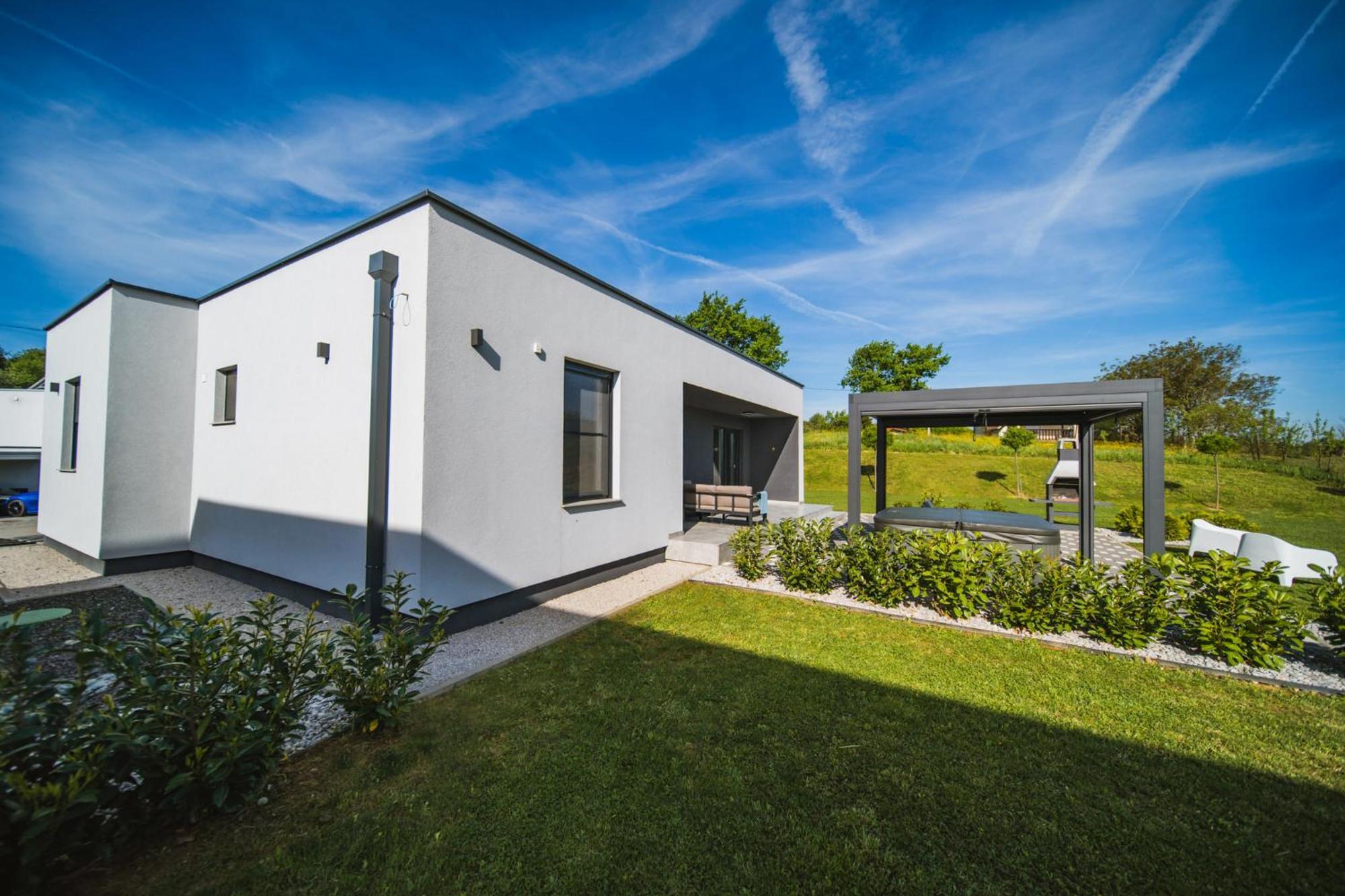 K Relax Place, Varazdinske Toplice, Modern Home With Sauna, Jacuzzi, Wifi المظهر الخارجي الصورة